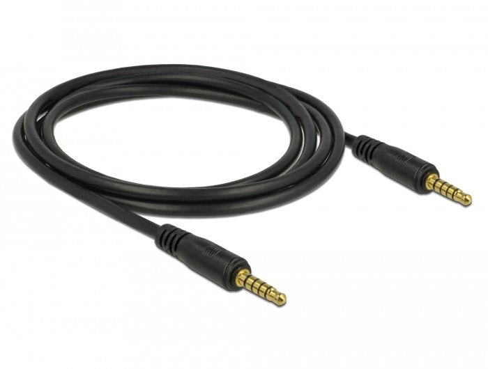 EAN 4043619856978 - DeLOCK 85697 cable de audio 2 m 3,5mm Negro imagen 2