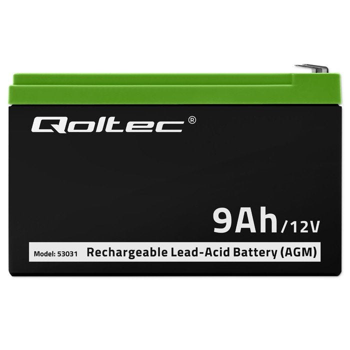 EAN 5901878530314 - Qoltec 53031 batería para sistema ups Sealed Lead Acid (VRLA) 12 V 9 Ah imagen 4