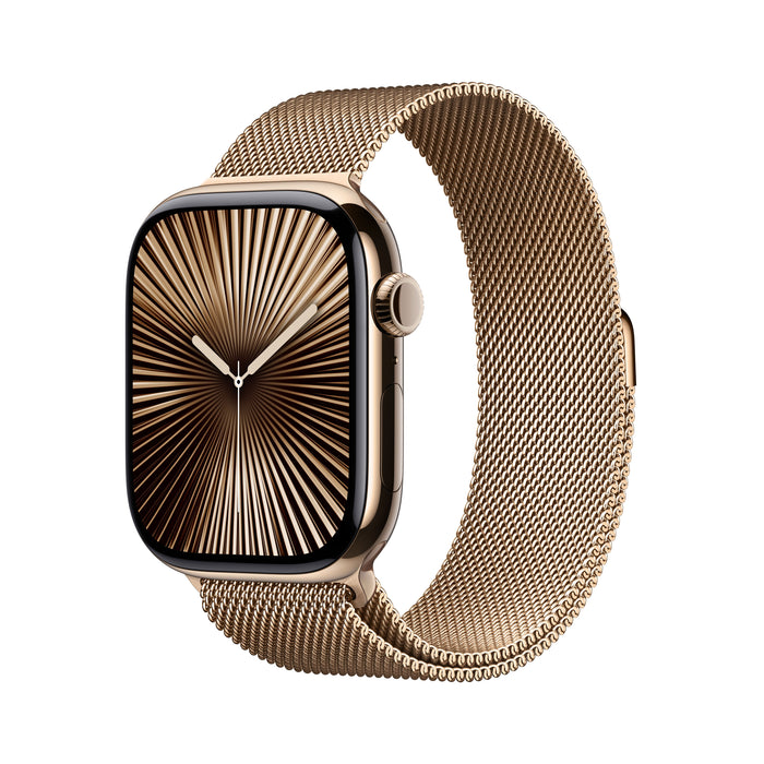 EAN 0195949896699 - Apple Watch Series 10 OLED 46 mm Digital 416 x 496 Pixeles Pantalla táctil 4G Oro Wifi GPS (satélite) imagen 1