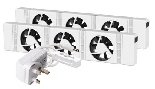 EAN 8719324414654 - SpeedComfort Duo Set Blanco Ventilador imagen 1
