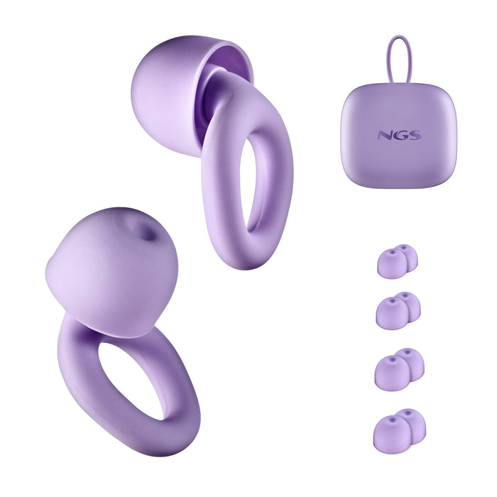 EAN 8435430627756 - NGS NOON PURPLE Tapón para oídos reutilizable Púrpura imagen 7