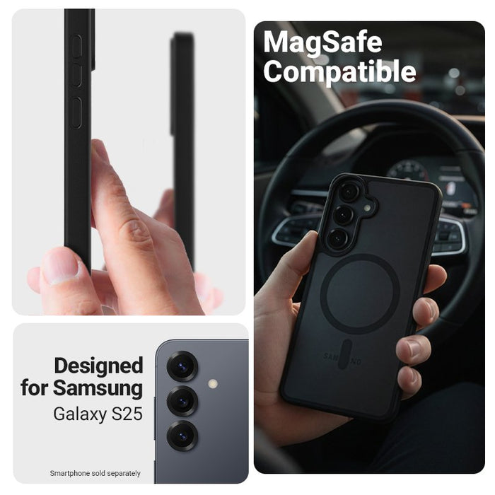 EAN 5904310706964 - Crong CRGHMMSGS25BLK funda para teléfono móvil Negro imagen 4