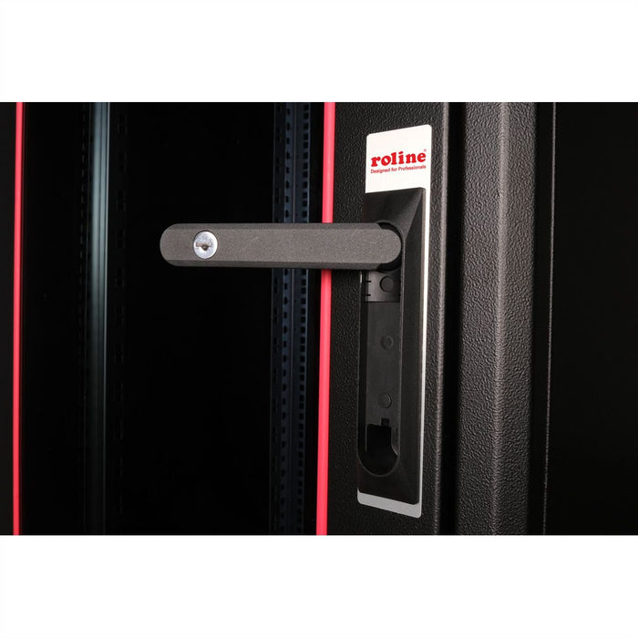 EAN 7630049602038 - ROLINE 26.21.0200 armario rack 22U Rack o bastidor independiente Negro imagen 5