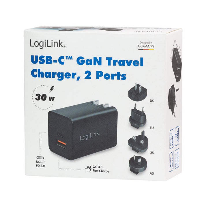 EAN 4052792069709 - LogiLink PA0301 cargador de dispositivo móvil Universal Negro Corriente alterna Carga rápida Interior imagen 9