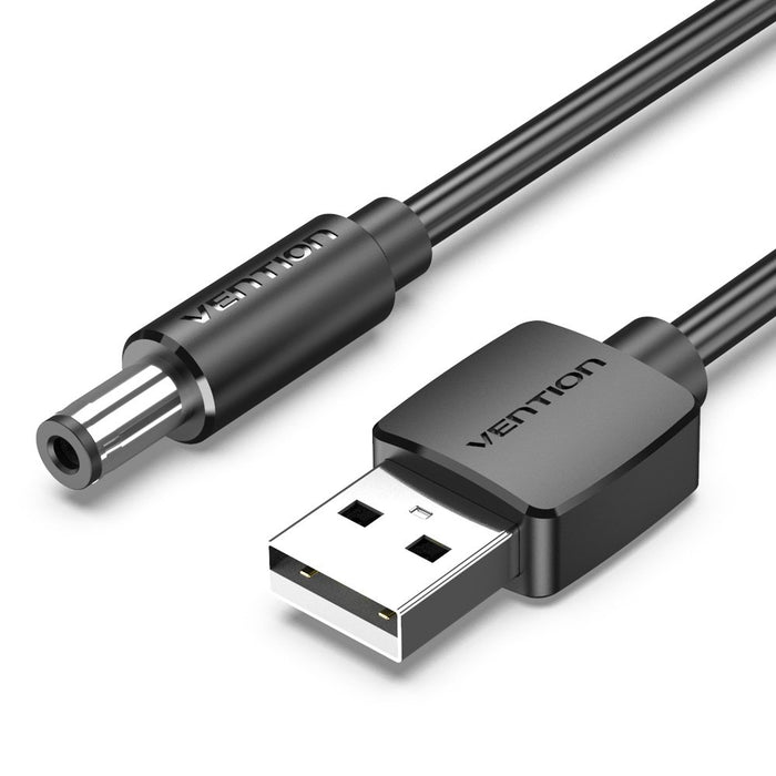 EAN 6922794757660 - Vention CEYBD cable de transmisión Negro 0,5 m USB A DC 5.5mm imagen 1