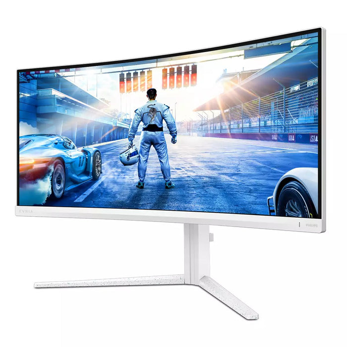 EAN 8721038009361 - Philips 34M2C5601QA/00 pantalla para PC 86,4 cm (34") 3440 x 1440 Pixeles Blanco imagen 9
