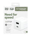 EAN 5715685027550 - PanzerGlass empower™ by ® Turbo 35W Charger incl. USB-C + USB-A | EU Plug | Silver White Smartphone Blanc imagen 3