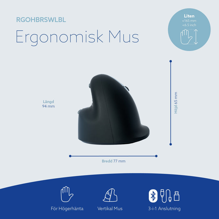 EAN 8719274491910 - R-Go Tools RGOCONMWLWH teclado numérico Portátil imagen 7