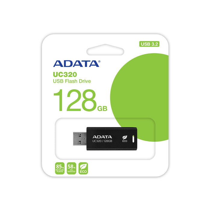 EAN 4711085949301 - ADATA UC320 unidad flash USB 128 GB USB tipo A 3.2 Gen 1 (3.1 Gen 1) Negro imagen 3