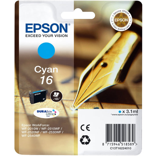 EAN 8715946518589 - Epson Pen and crossword 16 cartucho de tinta 1 pieza(s) Original Rendimiento estándar imagen 1