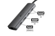 EAN 4014619881529 - Alcasa HUB-C001A hub de interfaz USB Tipo C 5000 Mbit/s Antracita imagen 3