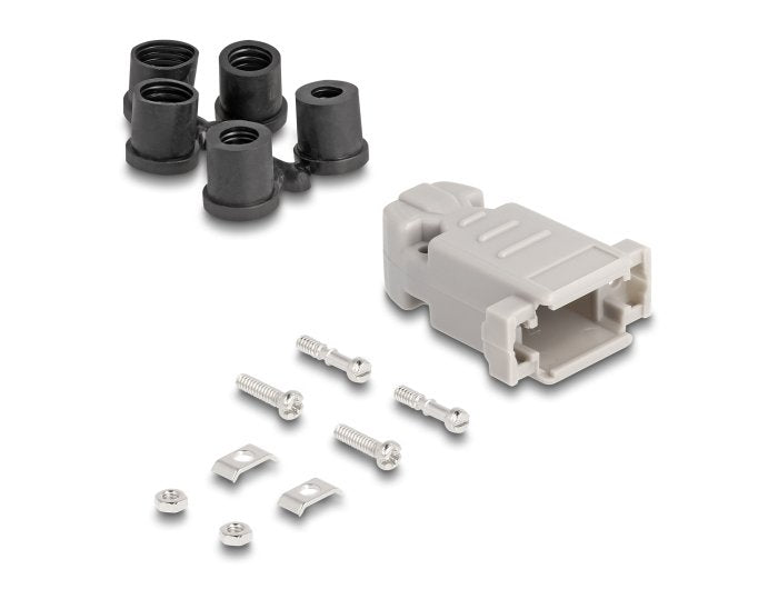 EAN 4043619670277 - DeLOCK 67027 sujetacables Negro, Gris Plástico 1 pieza(s) imagen 1