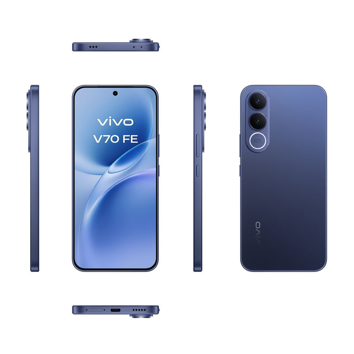 EAN 6932204524201 - VIVO V70 Fe 17,4 cm (6.83") SIM doble Android 16.0 5G USB Tipo C 8 GB 512 GB 7000 mAh Azul imagen 3
