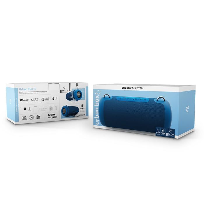 EAN 8432426455119 - Energy Sistem Urban Box 6 Navy Altavoz portátil estéreo Azul 40 W imagen 6