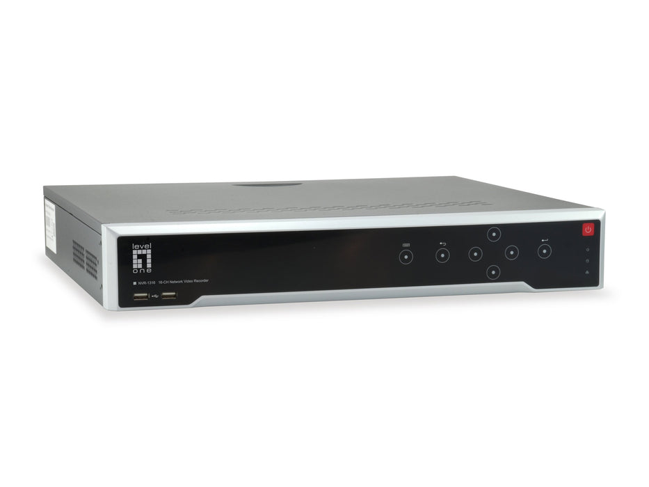 EAN 4015867199121 - LevelOne NVR-1316 Grabadore de vídeo en red (NVR) Negro imagen 1