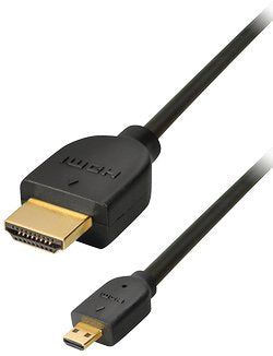EAN 4012386422525 - Transmedia C241-1,5 cable HDMI 1,5 m HDMI tipo A (Estándar) HDMI tipo D (Micro) Negro imagen 1