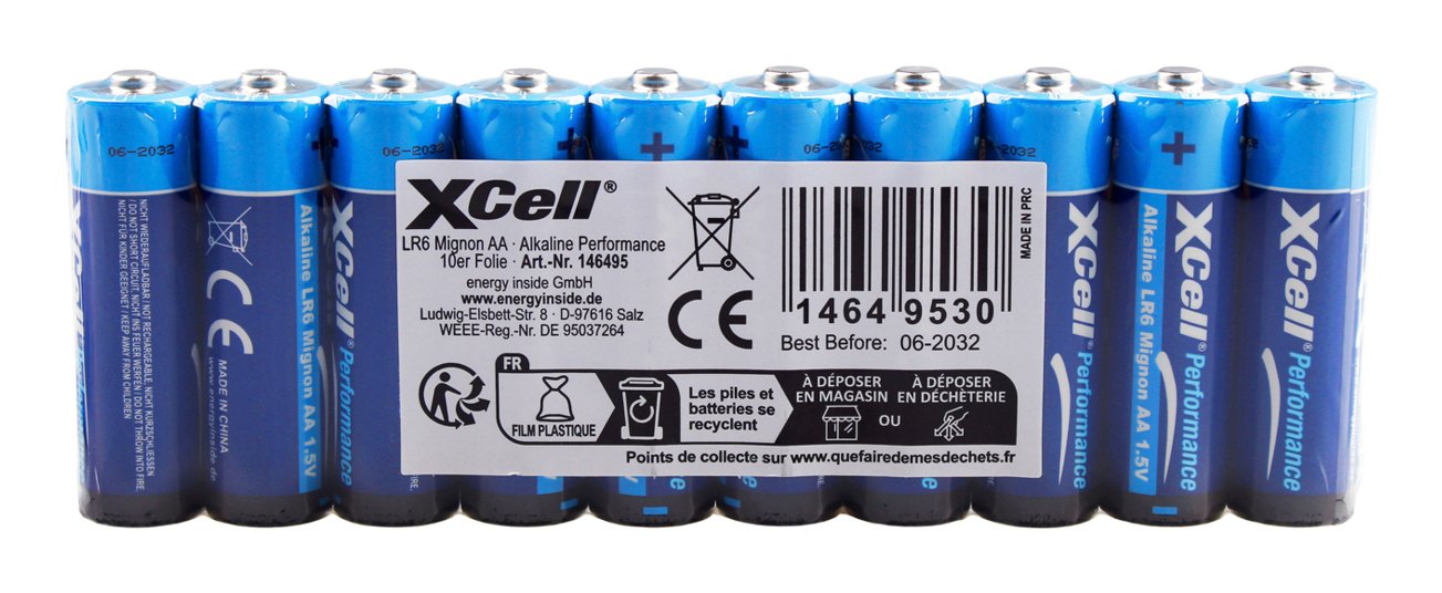 EAN 4042883464957 - XCell 146495 pila doméstica Batería de un solo uso AA Alcalino imagen 2