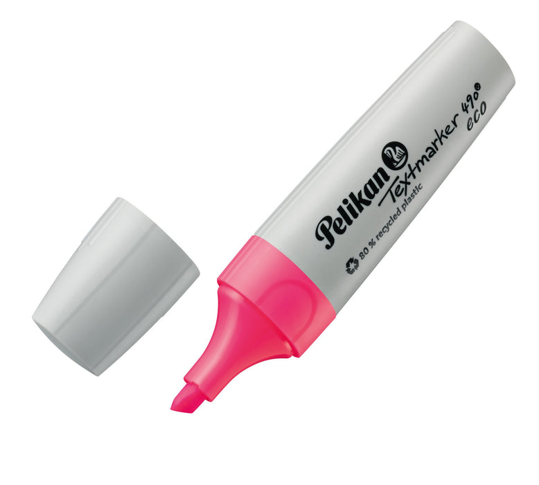 EAN 4012700823328 - Pelikan Textmarker 490 eco marcador 4 pieza(s) Punta de cincel Verde, Naranja, Rosa, Amarillo imagen 5