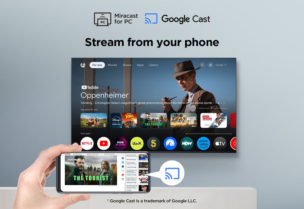 EAN 5901292526009 - TCL V6C 43V6C Televisor 109,2 cm (43") 4K Ultra HD Smart TV Wifi Metálico 260 cd / m² imagen 10