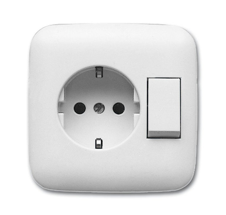 EAN 4011395065105 - Busch-Jaeger 4310/6 EUJ-214 toma de corriente Tipo F Blanco imagen 1