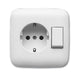 EAN 4011395065105 - Busch-Jaeger 4310/6 EUJ-214 toma de corriente Tipo F Blanco imagen 1