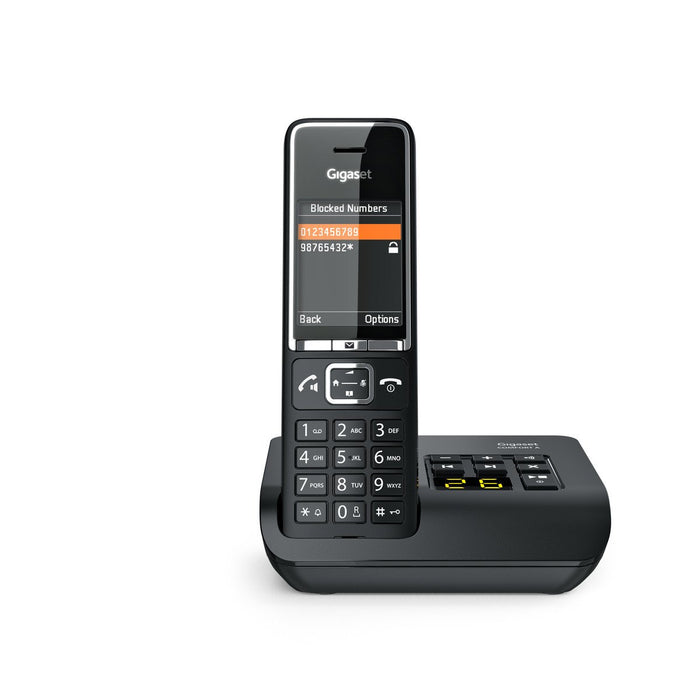 EAN 4250366866109 - Gigaset COMFORT 550A Teléfono DECT/analógico Identificador de llamadas Negro imagen 9