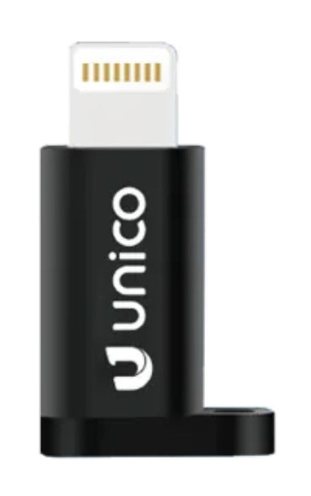 EAN 8052705419375 - UNICO AD1937 cambiador de género para cable USB-C Lightning Negro imagen 1
