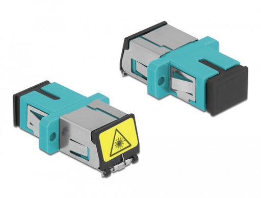 EAN 4043619868902 - DeLOCK 86890 adaptador de fibra óptica SC/SC 1 pieza(s) Color aguamarina imagen 2