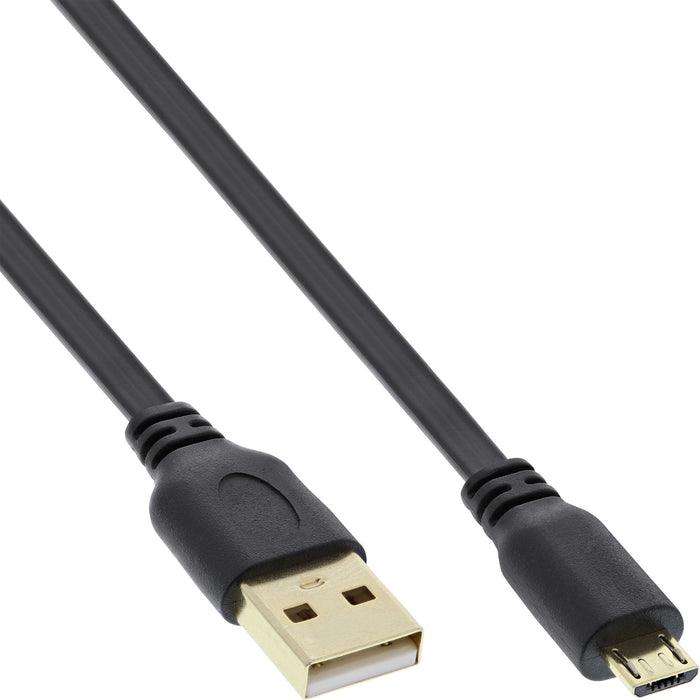 EAN 4043718178568 - InLine 31710F cable USB USB 2.0 1 m Micro-USB B USB A 0,48 Gbit/s Negro imagen 1
