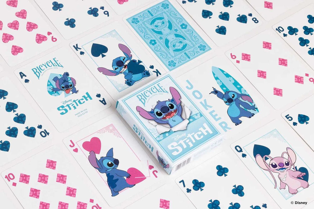 EAN 0073854097199 - Asmodee Bicycle: Disney Stitch Juego De Cartas imagen 4
