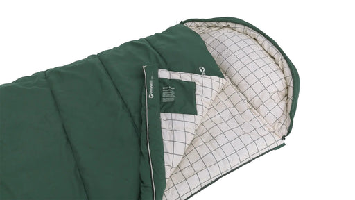 EAN 5709388158604 - Outwell Camper Prime Adulto Saco de dormir semi-rectangular Algodón, Poliéster Verde imagen 2
