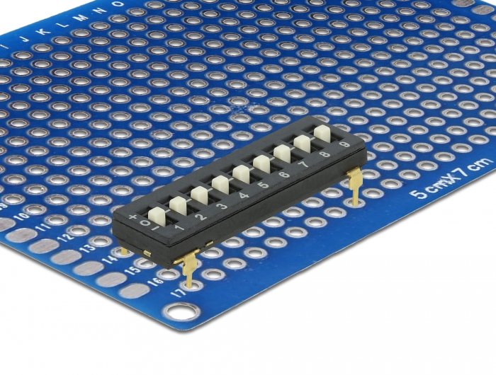 EAN 4043619663095 - DeLOCK 66309 accesorio para placa de circuito impreso (PCB) Interruptor DIP 2 pieza(s) imagen 4