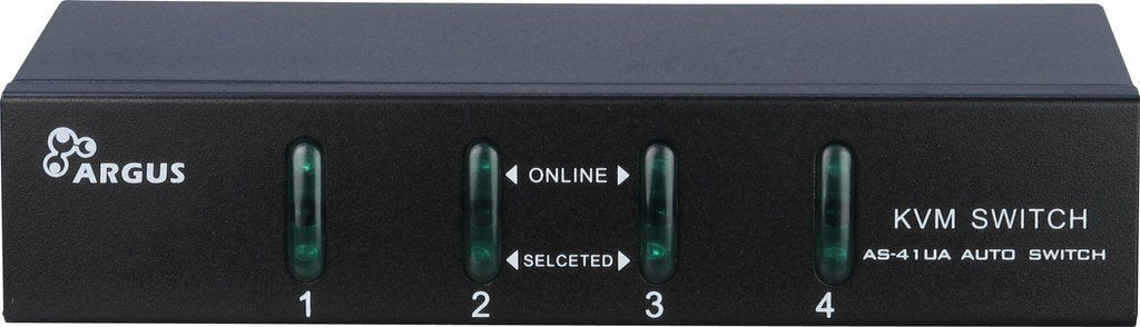 EAN 4260133127944 - Inter-Tech KVM-AS-41UA interruptor KVM Negro imagen 2