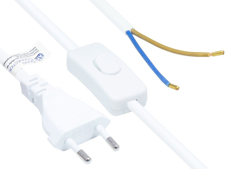 EAN 4014619169504 - Alcasa P0386-W015 cable de transmisión Blanco 1,5 m Enchufe tipo C imagen 1