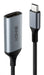 EAN 4002888434263 - Lindy 43426 adaptador de cable de vídeo 0,15 m USB Tipo C DisplayPort Gris, Negro imagen 1