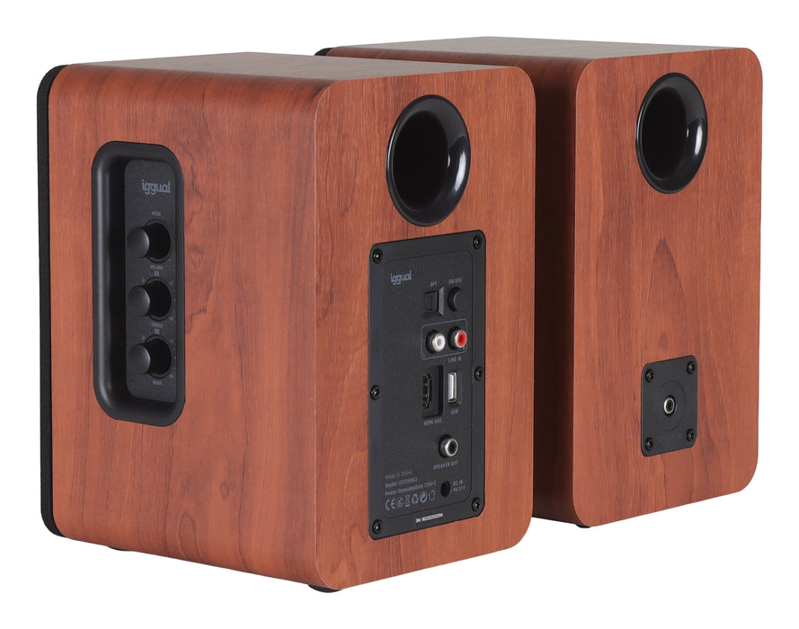 EAN 8435364319963 - iggual IGG319963 altavoz Madera Inalámbrico y alámbrico imagen 3