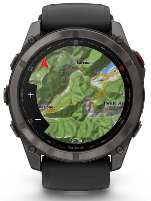 EAN 753759350970 - Garmin fēnix 8 Pro 3,56 cm (1.4") AMOLED 51 mm Digital 454 x 454 Pixeles Pantalla táctil Negro, Gris, Tita imagen 6