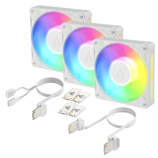 EAN 4895265001062 - ARCTIC BioniX P12 A-RGB Carcasa del ordenador Ventilador 12 cm Blanco 3 pieza(s) imagen 1