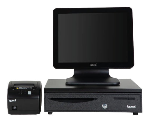 EAN 2520022417498 - iggual IGG319635pack80 N100 Todo-en-Uno 38,1 cm (15") 1024 x 768 Pixeles Pantalla táctil Negro imagen 2