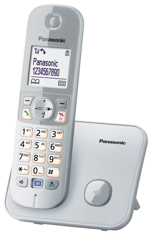 EAN 5025232731763 - Panasonic KX-TG6811GS teléfono Teléfono DECT Identificador de llamadas Plata imagen 1