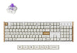 EAN 4894979016829 - Keychron K10 HE teclado Juego USB + RF Wireless + Bluetooth QWERTY Inglés Blanco, Madera imagen 1