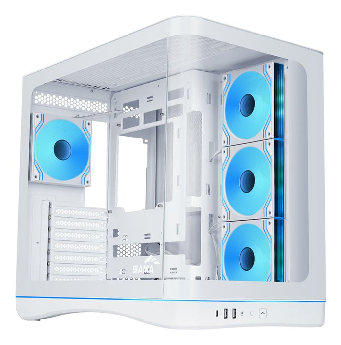 EAN 6930788487349 - SAMA Gears V62 Midi Tower Blanco imagen 6
