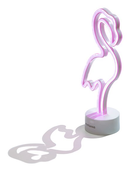 EAN 8021735209614 - Muitomas NEONTFLAMINGO lámpara de mesa Bombilla(s) no reemplazable(s) Neon Blanco imagen 1