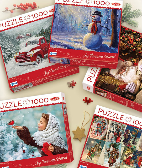 EAN 6416739592190 - Tactic 59219 puzzle Puzzle rompecabezas 1000 pieza(s) Navidad imagen 2