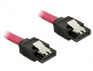 EAN 4043619826773 - DeLOCK 82677 cable de SATA 0,5 m Rojo imagen 1