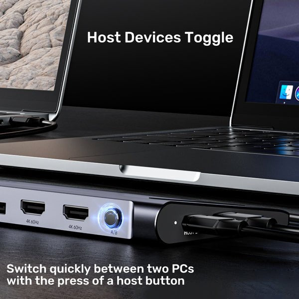 EAN 4894160058553 - UNITEK D1106AGY01 base para portátil y replicador de puertos Alámbrico USB 3.2 Gen 1 (3.1 Gen 1) Type-C G imagen 6