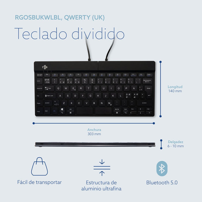 EAN 8719274492139 - R-Go Tools RGOSBNDWLBL teclado Oficina Nórdico imagen 14