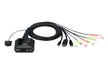 EAN 4710469341311 - ATEN CS52DP interruptor KVM Negro imagen 1