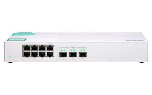 EAN 0885022017966 - QNAP QSW-308S switch No administrado Gigabit Ethernet (10/100/1000) Blanco imagen 1