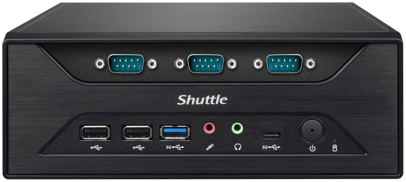 EAN 0887993800257 - Shuttle PCM31, Triple COM port (RS232) expansion module for XH Slim-PC series cable de serie Negro, Plata imagen 2